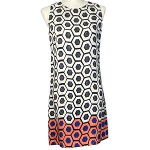 Nell 100% Silk Knee length Sleeveless Women’s dress Size 4